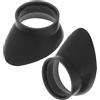BESPORTBLE Copri Oculare Microscopio in Gomma Elastico 2 Pezzi Facile Installazione per Birdwatching e Attività Outdoor