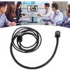 Sxhlseller Webcam Eye to Cam, Webcam Centrale USB 4K 15 Fps da 8 MP con Messa a Fuoco Automatica e Uscita Audio Nitida per Riunioni Zoom e Videochiamate