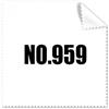 DIYthinker 5Pcs regalo fortunato No.959 Numero Nome Occhiali Panno panno di pulizia dello schermo del telefono Cleaner