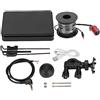 LLOOPK Fish Finder Monitor da 5 pollici ad alta definizione Videocamera da pesca subacquea portatile IP67 impermeabile for mare ghiacciato