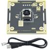 Qsvbeeqj Chiaro 13Megapixel Autofocus Modulo Della Macchina Fotografica USB Webcam USB Per PC E Sistemi Embedde Attrezzature Portatile 4p Spine 2.0mm
