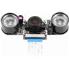 Yusat Modulo fotocamera per obiettivo fisheye grandangolare 3/2/B con luce di riempimento