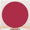 Mateju Copertura Sfondo, Copertura per Fondale Copertura Sfondo - Sfondo per Fotografia per Decorazione Festa di Nozze Ricevimento di Nozze Compleanno (Diametro 100cm/3.3ft,Rosso)
