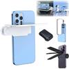HItianya Mirror Effect Lens - Capture Stunning Reflections Instantly, Smartphone Camera Mirror Reflection Clip,Portable Adjustable Hd Glass Photography Flip For Travel Photography (a)