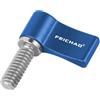FEICHAO Viti regolabili con impugnatura ad ala singola CNC M5 x 17 M6 x 17 per accessori per fotocamera fotografica (1 pz M6 x 17, blu)