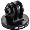 DUBENS - Adattatore treppiede in alluminio per GoPro Hero 6 5 4 3 3 + 2 1 Xiaoyi, colore: nero