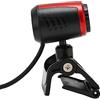 Brrnoo Fotocamera Web USB 2.0, Webcam HD Rotazione di 360 Gradi per Laptop, Desktop, con Alta Risoluzione, Messa a Fuoco Manuale, Bilanciamento Automatico del Bianco, Compatibile con
