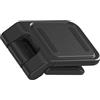 Qusinfc Supporto leggero per fotocamera 360 GO antiscivolo in silicone per zaini e abbigliamento Clip per fotocamera Vlog