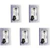 COOLHOOD 5Pcs Soft Camera Lens Ottica Pulizia del tessuto Libretto di Carta Pulita per Schermo Filtro Della Macchina Fotografica Forniture di Vetro Pulizia Spendibile