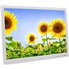 YPAPBHT Cornice for foto digitali ad alta definizione da 17 pollici con funzionamento touch e ingresso HDMI, adatta for uso domestico e commerciale.