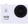 BJdfgE Mini HD 1080P Videocamera for registrazione subacquea impermeabile for azione sportiva Cam Full Videoregistratore for esercizi estremi(WHITE)