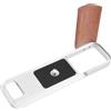 Jiawu Impugnatura per Fotocamera X E5, Staffa a L con Comoda Impugnatura in Legno e Lega Aerospaziale per Registi Professionisti (SILVER)