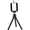 Homoyoyo Supporto Mobile Telescopico Per Telefono e Treppiede Mini Compatto Per Smartphone, Stabilizzatore Da Tavolo Portatile Per Fotografia e Video in Esterni, Colore Nero
