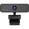 DMETE Telecamera per videoconferenza Completo HD 1080P. Telecamera Web con microfono Webcam for computer portatile PC USB Fotocamera for videochiamata Twitch Steam Web Cam per grandi sale riunioni(Type 1)