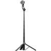 Jolsaawie Bastone per selfie per telefono cellulare Supporto magnetico in tempo reale Bluetooth Fotografia Treppiede Mini luce di riempimento Supporto telescopico