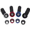 Toddmomy 4pezzi Obiettivo per Telefono Cellulare Clip Kit Obiettivi Grandangolari Macro Fish-eye per Smartphone Opzioni di Colore per Fotografia Mobile