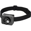 Mllepjdh Telecamera di azione con luce a LED, registratore video 1080p torcia da testa per appassionati di outdoor telecamera montata sulla testa