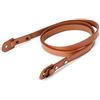 SGerste - Tracolla per fotocamera DSLR SLR in vera pelle, 107 cm, colore: Marrone
