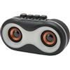 Yunseity Altoparlanti Bluetooth, Altoparlante Wireless Portatile RGB, Supporto 3,5 Mm, AUX, Scheda TF, Disco U, Altoparlante Audio Subwoofer a Forma di Gufo (Nero)