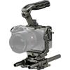 Generico Compatibile con Sony FX3 FX30 Camera Cage Armor Pro Kit Light Basic Full Cage Tuta tattica antigraffio(TA-T16-A-TG)