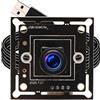 ELP Modulo fotocamera USB Super Mini 720p grandangolare con obiettivo M7 100 gradi Megapixel HD OV9712 scheda webcam integrata per computer USB 2.0 UVC Video PC Opencv modulo fotocamera, con cavo da 1