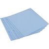 SHINEOFI Panni in Microfibra Blu per Pulizia Occhiali e Gioielli 80 Pezzi Tessuto Morbido per Pulitore Schermo e Fotocamera