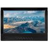 YPAPBHT Cornice for foto digitali con sensore intelligente con schermo IPS HD da 10,1 pollici e pulsanti frontali; Macchina pubblicitaria multifunzionale.(Black)