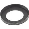 vhbw anello adattatore step-up da 52 mm a 77 mm compatibile con matte box 80 mm O.D. - Adattatore filtro, alluminio, nero opaco