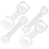 SHINEOFI 4pezzi Ingrandimento Per Telescopio in Acrilico Trasparente Accessori Per Telescopi Per Osservazione e Birdwatching Compatto e