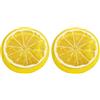 GMBYLBY Set fette limone finte per decorazioni nozze e accessori per studio fotografico Decorazione realistica fette limone