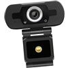 CIYODO Webcam 1080p Microfono per Computer Notebook Streaming Didattica Videochiamate