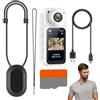 Generic Piccola Action Cam Telecamere Corporali Con Registrazione Audio E Video | Video e Foto Senzaman per Sport Vlog Familiare Viaggi Passeggiate con Animali Ciclismo Avventura