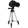 SHINEOFI Treppiede per Smartphone e Fotocamera in Lega di Alluminio con Regolazione a 4 Snodi, Gambe a 3 Sezioni, Testa Scorrevole 360°, per Viaggi Outdoor