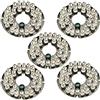 Othmro 5Pcs 30 LED IR Illuminatore per Telecamera di Sicurezza 60Degrees IR Led Piastra Rotonda IR Luce Infrarossi Illuminatore Consiglio Lampadina per CCTV Telecamera di Sicurezza