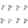 WELDRIC vite a sgancio rapido Adattatore for montaggio su treppiede con vite a sgancio rapido da 1/4 di pollice for accessori DSLR(LS040 1PC)