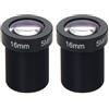Othmro 2 obiettivi per fotocamera da 16 mm 5 MP F2.0 Pixel, obiettivo per telecamera WiFi di sicurezza, grandangolo da 1/2,5 pollici per fotocamera M12 diametro filettato per telecamera IP obiettivo