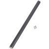 Zxfdsfdbnm 10/15/20/30 cm Telescopico Monopiede 1/4 Vite di bloccaggio Asta di prolunga regolabile per DSLR Videocamera Accessori Treppiede Adattatore filo metallico per DSLR