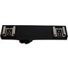vhbw doppio adattatore per slitta flash compatibile con Canon EOS 350D, 400D fotocamera - E-TTL Dual Hot Shoe Splitter, plastica/metallo nero
