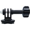 QYMDRION Supporto per fotocamera, clip di montaggio per manubrio per bici, moto, moto, bici, compatibile con adattatore maschio per computer Gopro per Garmin