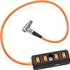 Mtlavishness MtLavishishishing Power Cable Splitter per telecamere rosse distribuzione di alimentazione affidabile per registrazione video e pin lemo a 2 pin in diretta a 4 porte d toccare