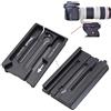 iShoot Adattatore Convertitore morsetto per 39 mm Arca-Swiss Fit piastra a sgancio rapido Camera a Manfrotto/Sachtler Fit Treppiede Testa Fluida Testa ingranaggio Testa idraulica 3D Testa morsetto