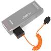 Camnoon Batteria fittizia DT-AD200 con spina D-Tap sostitutiva per flash Godox AD200/ AD200 Pro/ AD200 Pro II/ AD300 Pro