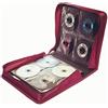 TRAVEL HOPPA Custodia a portafoglio per CD e DVD, capacità 256, con maniglia per il trasporto, CD e DVD