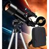 RENYUEH Telescopio Telescopio astronomico per bambini, Telescopio per principianti, Telescopio rifrattore astronomico con apertura da 70 mm e 400 mm, Il