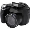 Annadue Camera DSLR 4K 60MP con Sensore CMOS, Fotocamera Digitale Zoom Ottica 12x, Flash LED, Schermo HD, Batteria Extra, per la Fotografia di Scenari di Ritratto di Viaggio (BLACK)