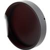 Generic Accessori per telescopi 2 pz M48X0.75mm Copertura In Metallo Filettato Con Corda Appesa Accessori for Telescopio Astronomico Nero Rosso(Schwarz)