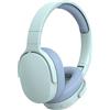 Fiauli Auricolare Bluetooth senza fili, cuffia wireless regolabile con riduzione del rumore intelligente pieghevole HiFi, cuffia stereo sopra l'orecchio 5.1 compatibile con Bluetooth per viaggi sport