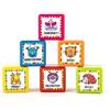 TRENDHAUS 601421 - Timbri autoinchiostranti per Insegnanti, 6 timbri Colorati con Motivi Animali-a Partire dai 36 Mesi, 3 cm x 3 cm x 2 cm