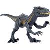 Mattel Jurassic World: Il Regno Distrutto - Indoraptor Supercolossale, dinosauro gigante lungo 90+ cm e alto 41 cm, inghiotte fino a 20 mini action figures, giocattolo per bambini, 4+ anni, HKY14