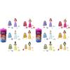 Mattel Disney Princess - Royal Color Reveal Collezione Party, bambola con 6 sorprese da scoprire e accessori da festa inclusi, ispirata ai film Disney, giocattolo per bambini, 3+ anni, HPX39